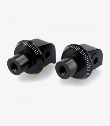 Puig passenger side footrest adapters set 9541N for Kymco AK550 (2017 - 2022)