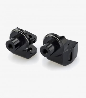 Juego de herrajes de estribera para Honda Rebel 500 Puig 9619N para piloto