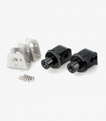 Puig passenger side footrest adapters set 8798N for Triumph Tiger 1200, Tiger explorer