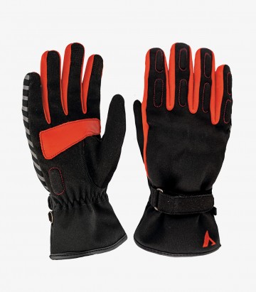 Guantes Portland II de By City de invierno de hombre color rojo