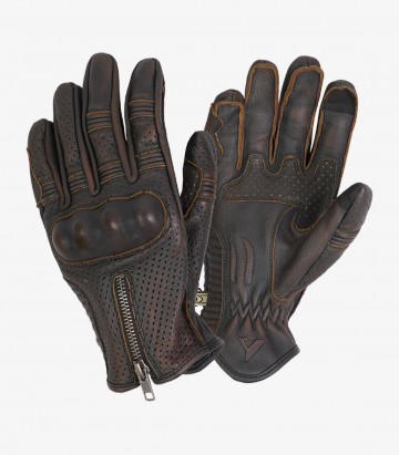 Summer man Amsterdam Gloves from By City color dark brown