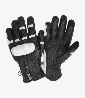 Guantes Amsterdam de By City de verano de hombre color blanco y negro
