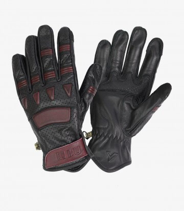 Summer man Pilot II Gloves from By City color black & red