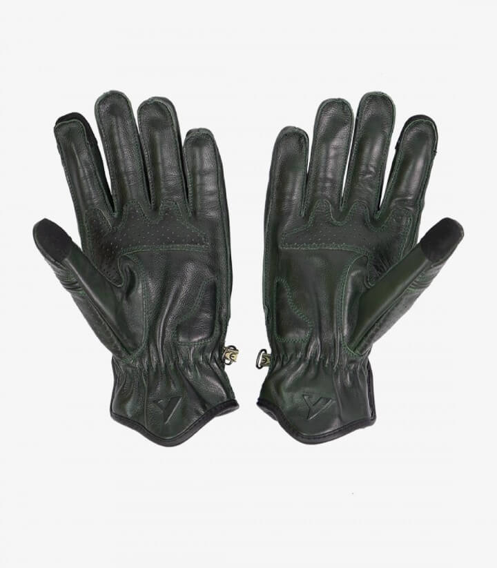 Guantes Pilot II de By City de verano de hombre color verde
