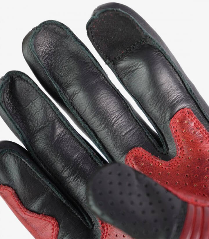 Summer man Amsterdam Gloves from By City color black & red