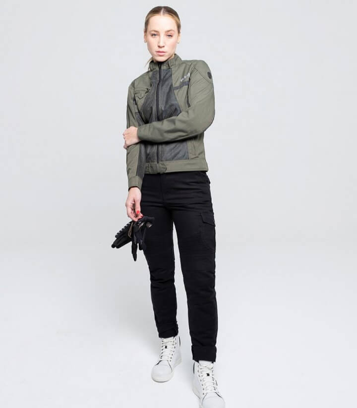 Green Women summer By City Summer Route Jacket