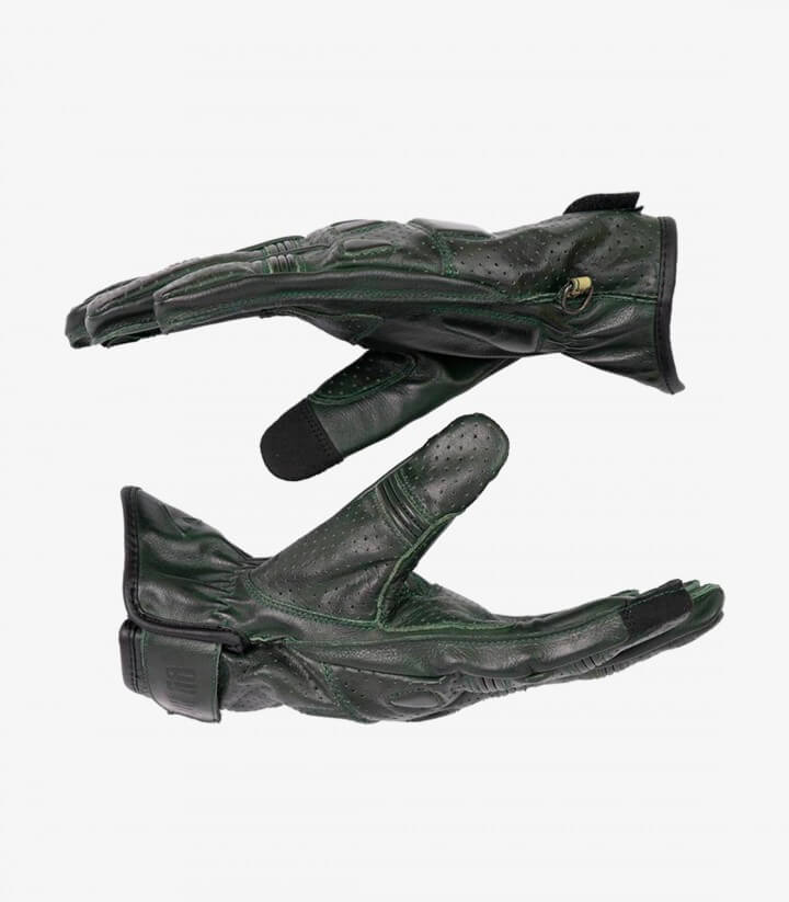 Guantes Pilot II de By City de verano de hombre color verde