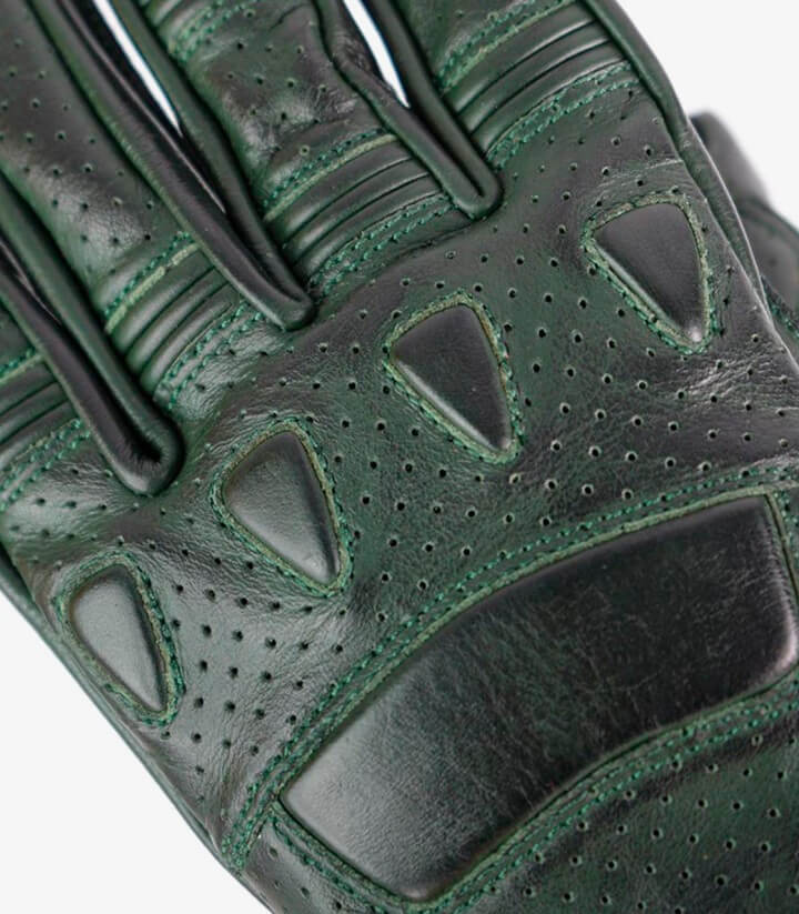 Guantes Pilot II de By City de verano de hombre color verde