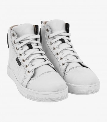 Botas de moto unisex By City Tradition II blancas