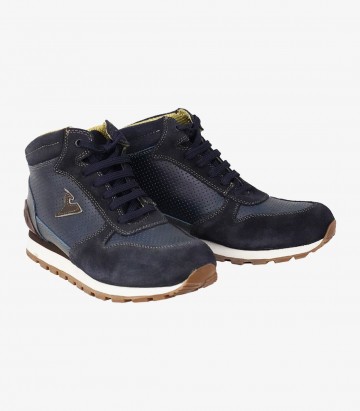 Botas de moto unisex By City Way azules 9000008