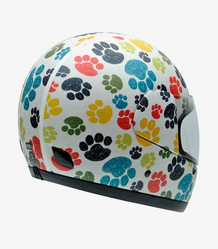 Casco Integral NZI Activy Jr Pawprints Mate 050323G707