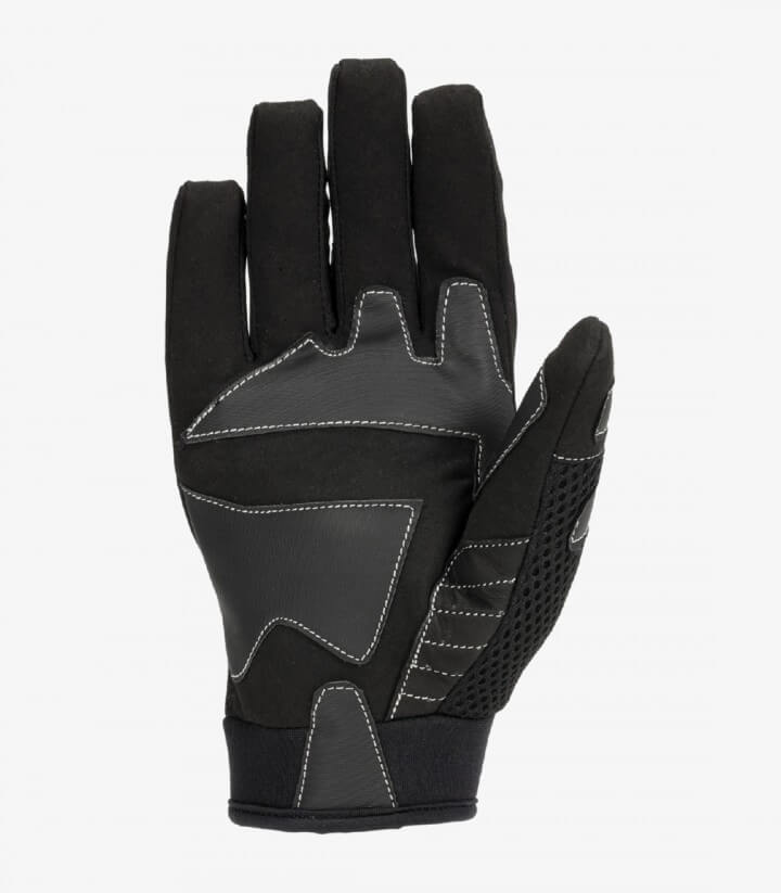 Rainers Bikers-2 summer Gloves unisex color black BIKERS2N
