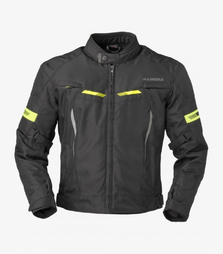 Chaqueta de invierno unisex Jarama plus color negro y fluor de Rainers