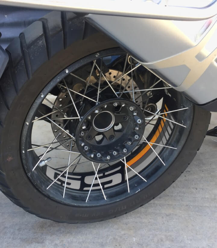 Tiras en arco BMW R1200/1250 GS Adventure 20151O color Oro de Puig