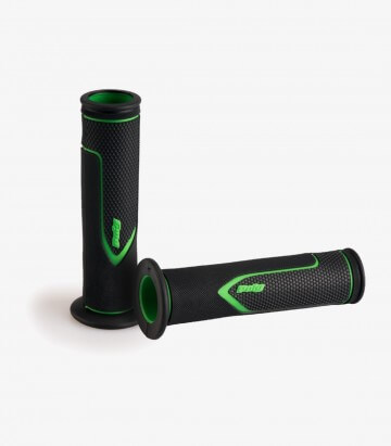 Puños de moto Core color Verde de Puig 20796V