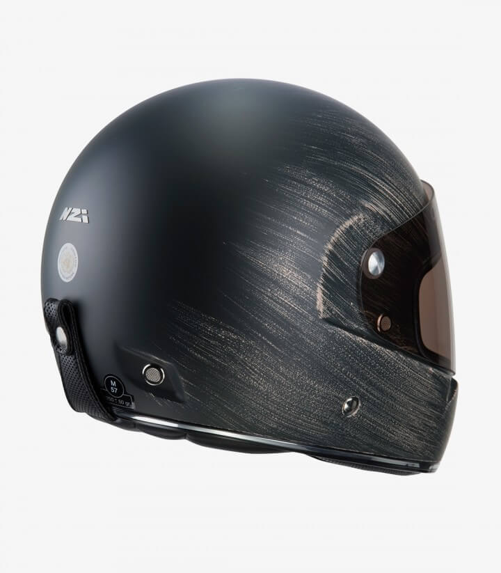 Casco Integral NZI Street Track 3 Negro Oxidado Mate 050374A138
