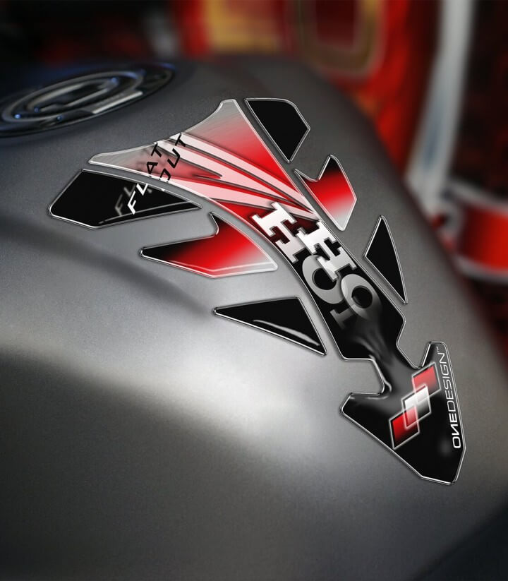 Puig Red Tank Pad model Future Honda 5634R