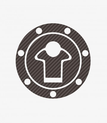 Puig X-treme Carbon simile Tank Cap Protector 8405C for varios modelos de KTM