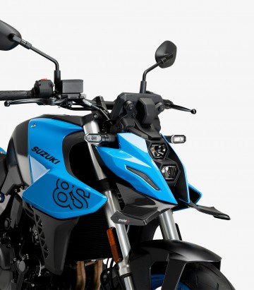 Alerones frontales Naked 21704C para Suzuki GSX-8S color Símil carbono de Puig