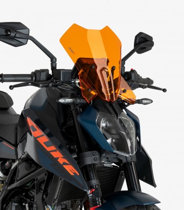 KTM 125/390 Duke (2024) Puig New Generation Touring Orange Windshield 21998T 21998T