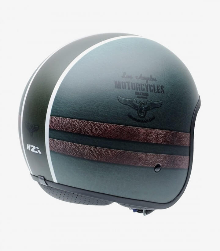 NZI Rolling 3 Matt Los Angeles Open Face Helmet 050369G881