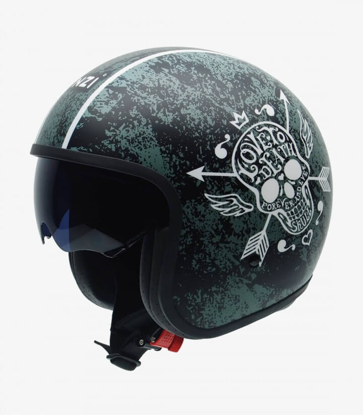 Casco Jet NZI Rolling 3 Love To Death Mate 050369G745