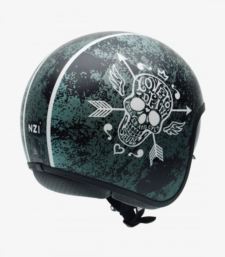 Casco Jet NZI Rolling 3 Love To Death Mate 050369G745