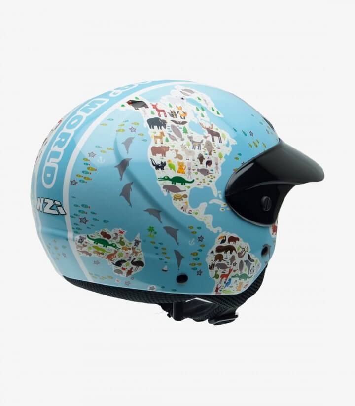 NZI Single Jr Mapamundi Open Face Helmet 050272A059