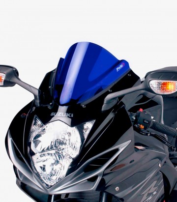Suzuki GSX-R600/750 Puig Racing Blue Windshield 5605A