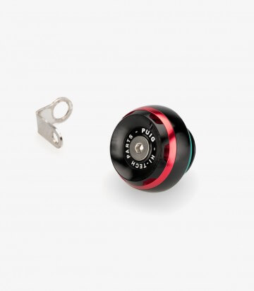 Tapón Cárter Track Puig Rojo 20340R para varios modelos de CFMOTO, Ducati, Honda, Kawasaki y Triumph