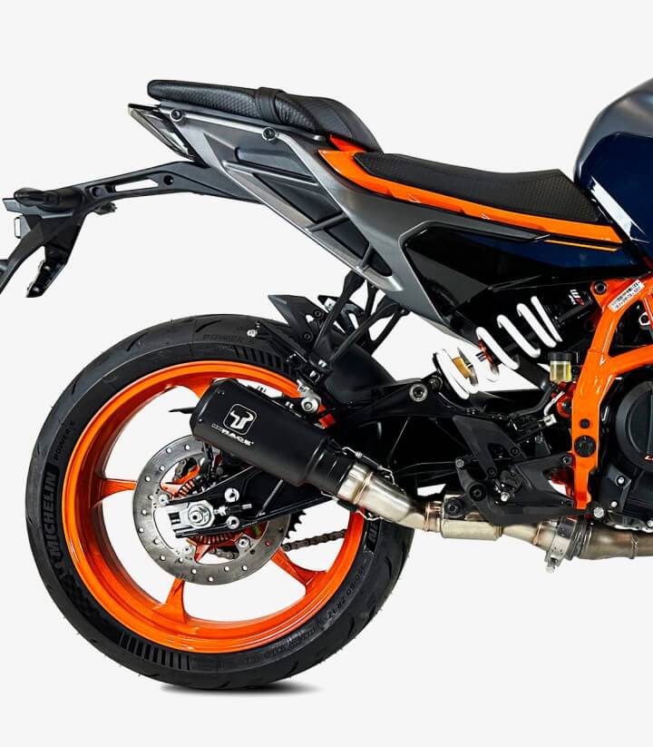 Escape AM3260SB IXRACE MK2B Negro para Husqvarna Svartpilen 125 (24-25), Svartpilen 401 (24-25), Vitpilen 125 (24-25), Vitpil...