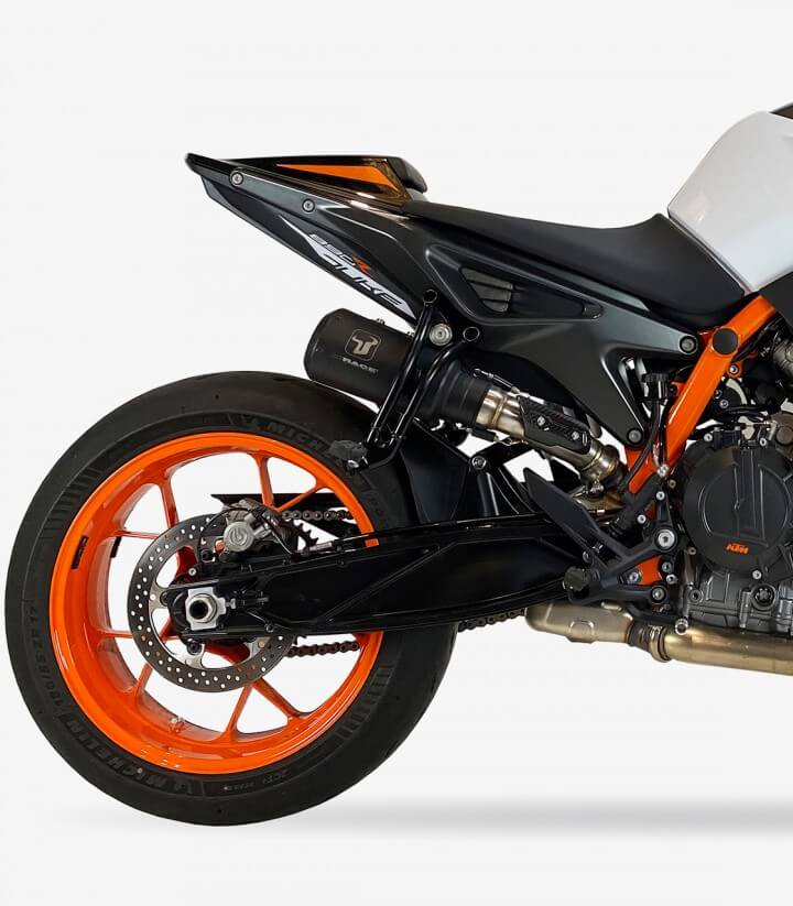 IXRACE AM3279SB MK2B Black Exhaust for Husqvarna Svartpilen/Vitpilen 801, KTM Duke 790 18-24, Duke 890 R/L 20-23