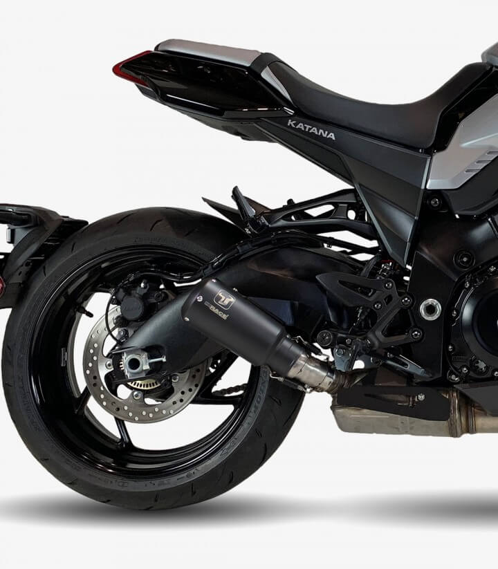IXRACE AS8210SB MK2B Black Exhaust for Suzuki GSX-S / GT 1000 21-24, GSX-S 950 21-24, Katana 1000 21-24