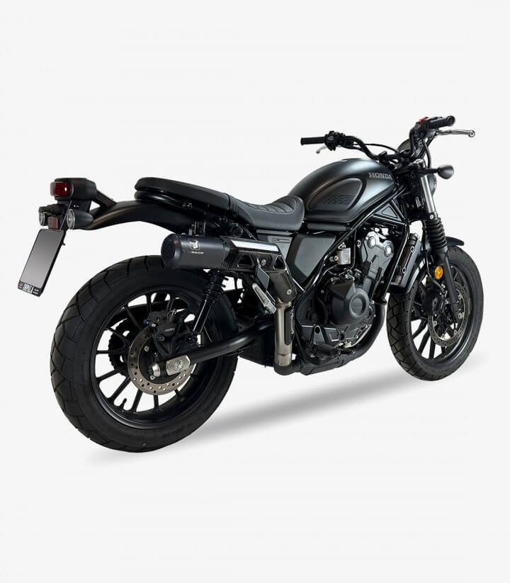 Escape AH6229SB IXRACE MK2B Negro para Honda CL 500 23-24