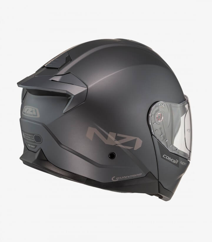 Casco Modular NZI Combi 3 Duo Antracita Mate