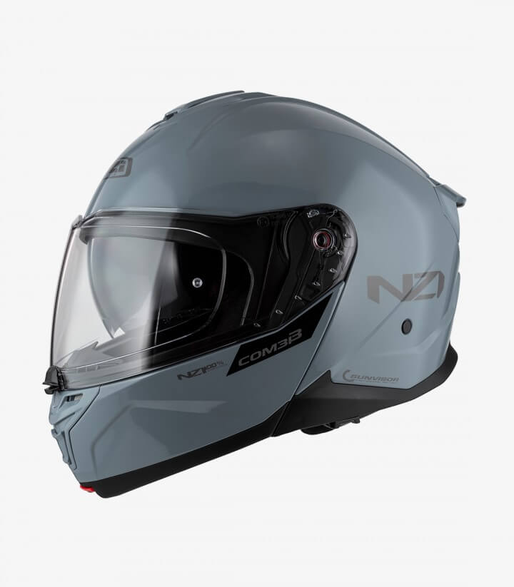 Casco Modular NZI Combi 3 Duo Gris Nardo