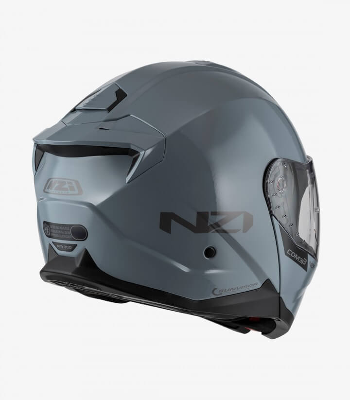 Casco Modular NZI Combi 3 Duo Gris Nardo