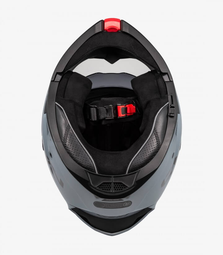 Casco Modular NZI Combi 3 Duo Gris Nardo