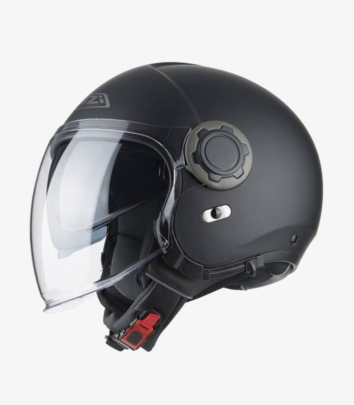 Casco Jet NZI Ringway 2 Duo Negro mate