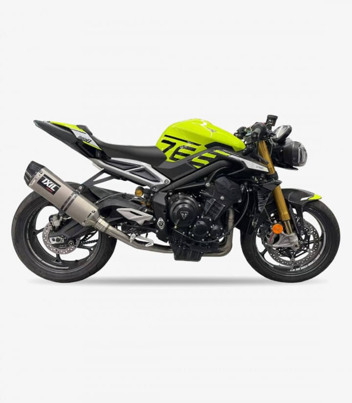 Escape OT4147VTR Ixil VTI Titanio para Triumph Street Triple 675 / 765 / RS / Moto2™ (17-23)