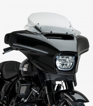 Harley Davidson Street Glide FLHX (24) Puig High-Road Touring Transparent Windshield 22110W