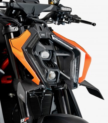 Naked frontal winglets 21909J for KTM 1390 Super Duke R (24-25) Matte black by Puig