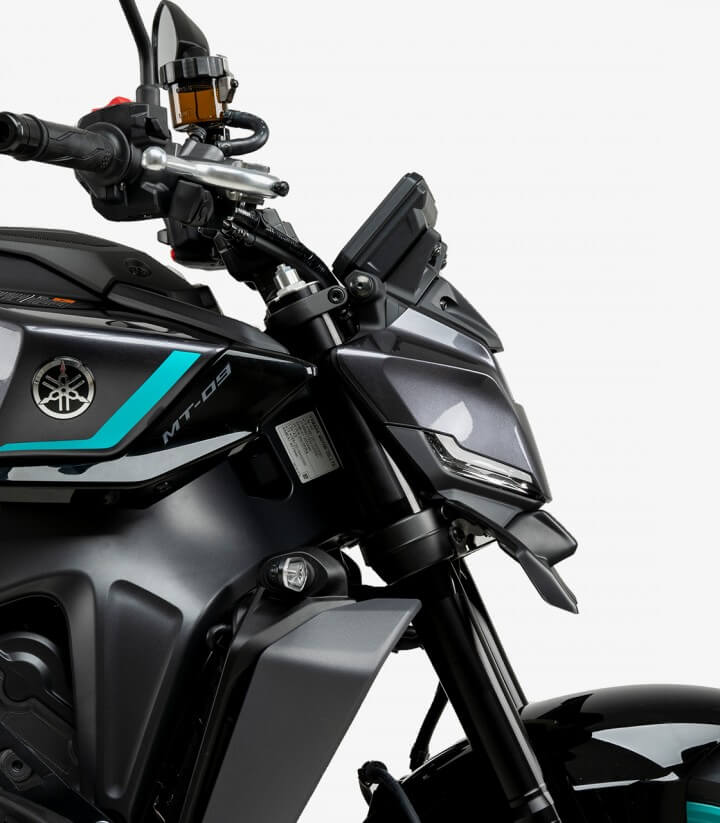 Alerones frontales Naked 22079J para Yamaha MT-09 (24-25) color Negro mate de Puig