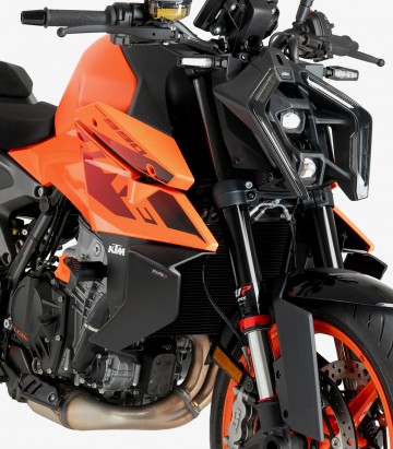 Naked side winglets 22174J for KTM 990 Duke / R (24-25) Matte black by Puig