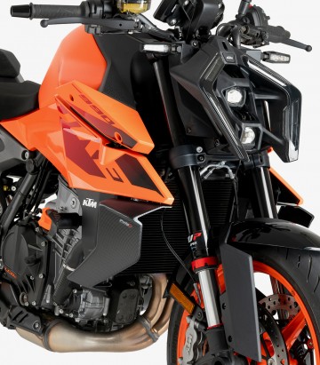Alerones laterales Naked 22174C para KTM 990 Duke / R (24-25) color Símil carbono de Puig