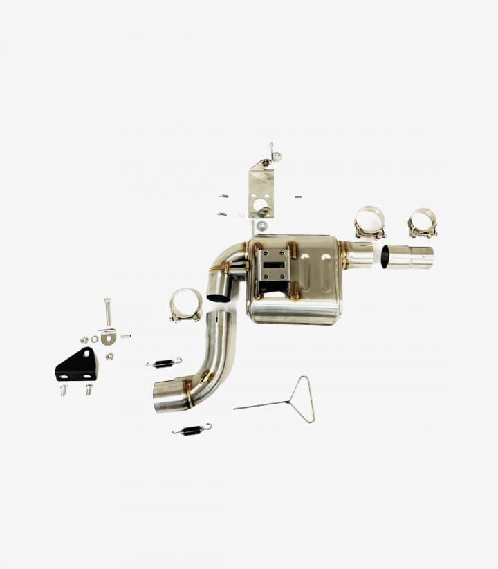 Escape CF3231RB Ixil RB Negro para CFMOTO 650 MT
