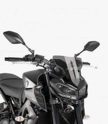Cúpula Puig Naked New Generation Sport Yamaha MT-09 Ahumado oscuro 9376F
