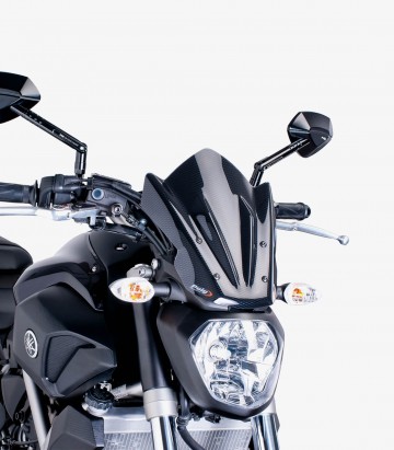 Cúpula Puig Naked New Generation Sport Yamaha MT-07 Símil carbono 7015C