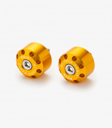 Puig Short Bar Ends in Golden for Honda Forza 125/350 (21-24)