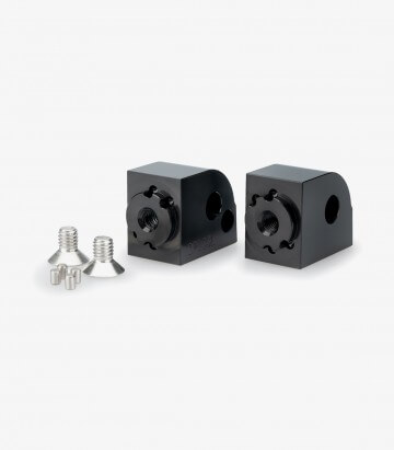 Herrajes regulables estribera pasajero Puig BMW R12 (24-25), R1300GS (23-25) 21875N